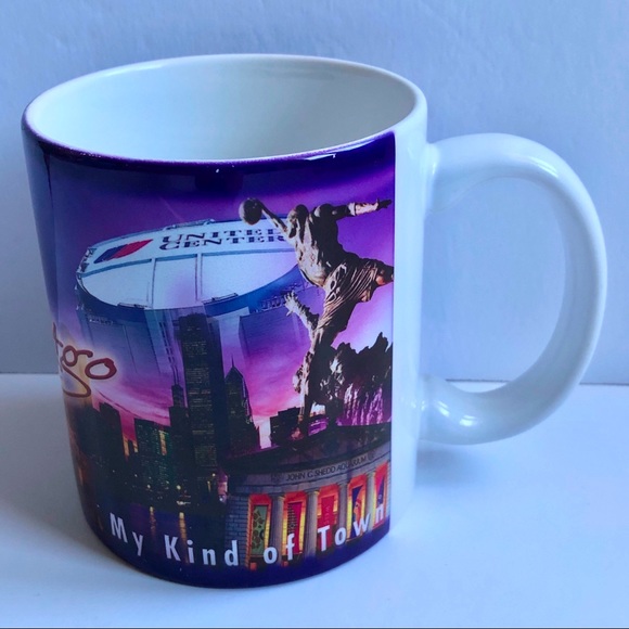 NEW Vintage Chicago Souvenir Coffee Mug White - Picture 2 of 13